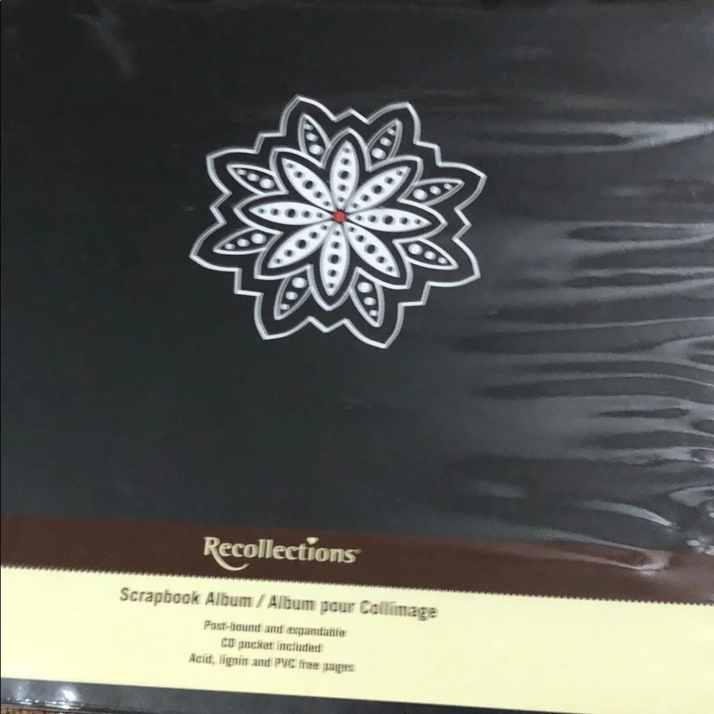Recollections Black Album for scrapbooking Bundle. NWOT